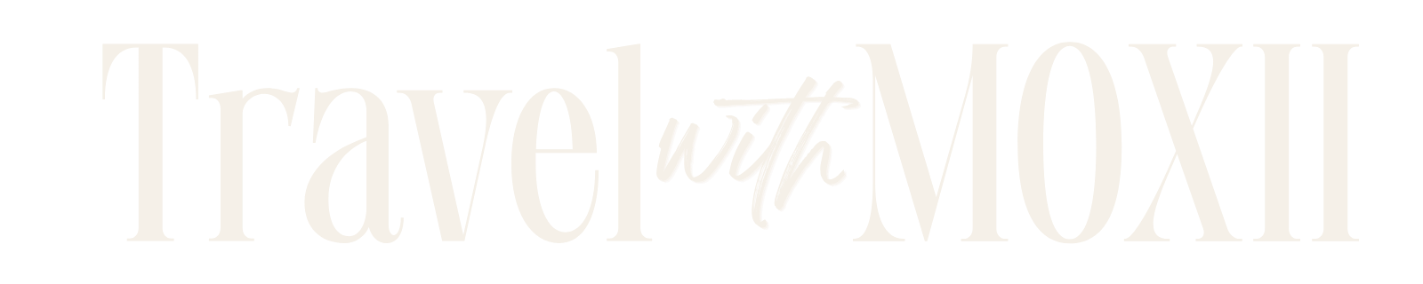 Travel with MOXII